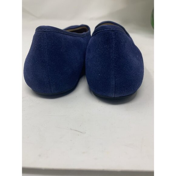 UGG Australia Alloway Blue Suede Leather & Sheepskin Flats Rubber outsole Size 7 - Picture 6 of 8